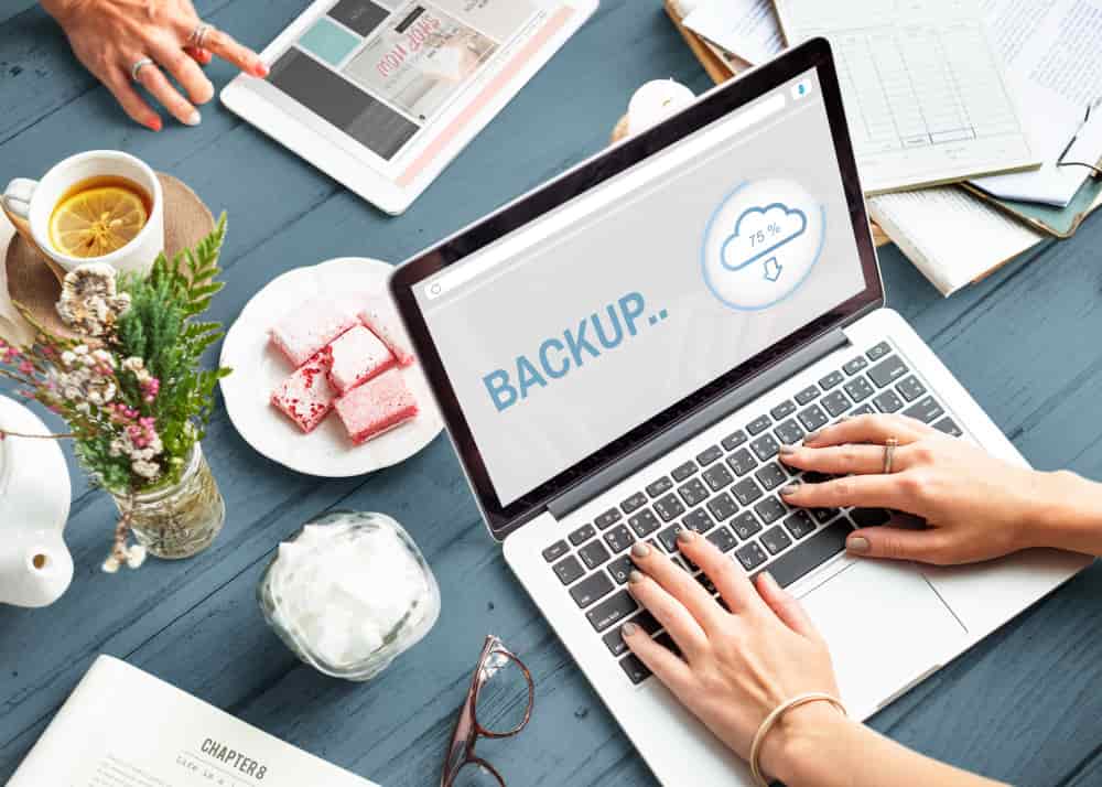 dell backup data