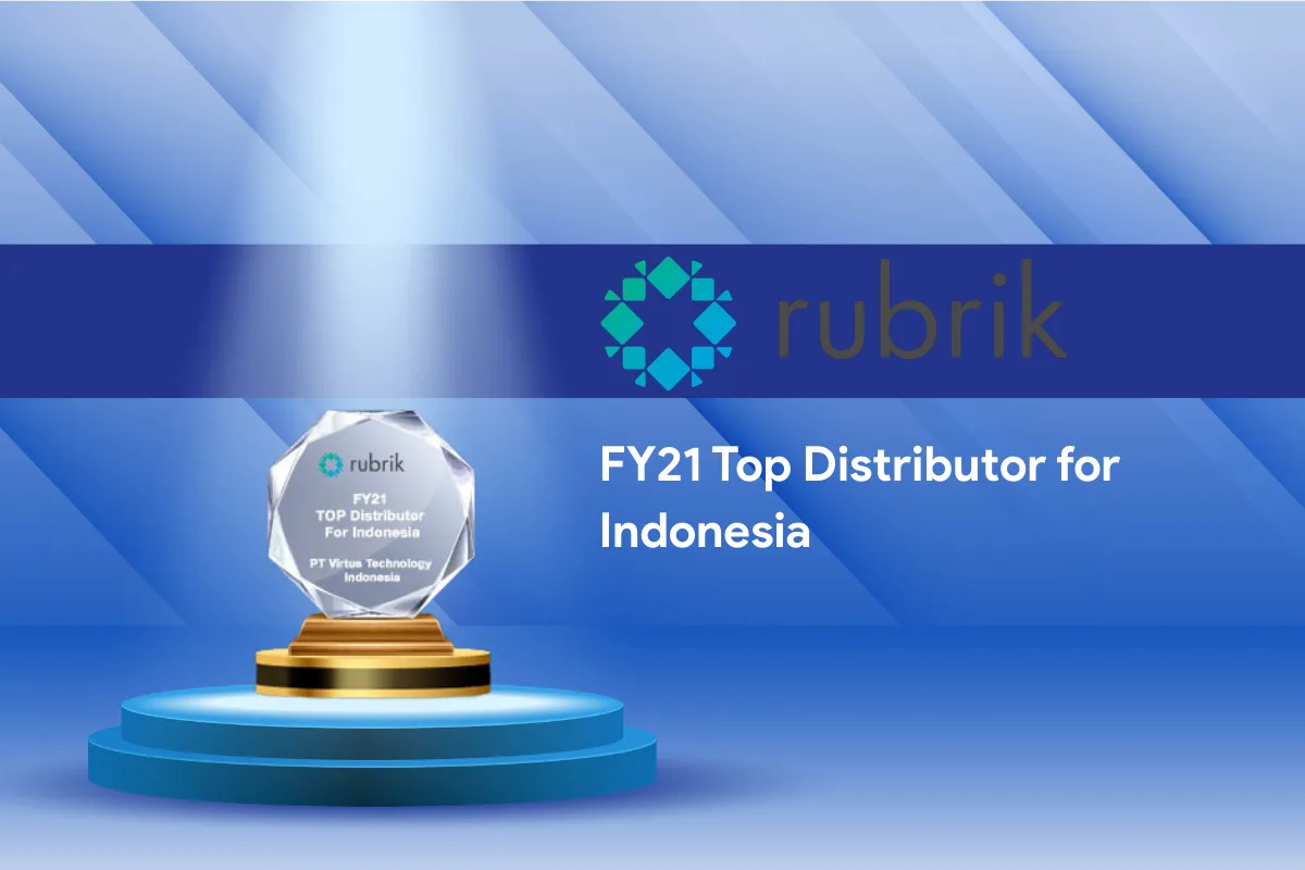 Awards 2021 - FY21 Top Distributor for Indonesia