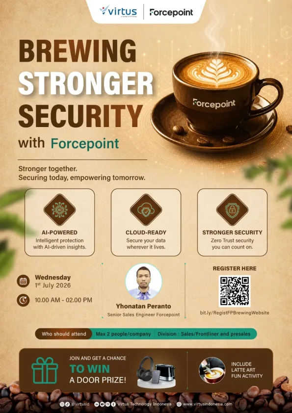 Event Brewing Stronger Security with Forcepoint 3 Juli